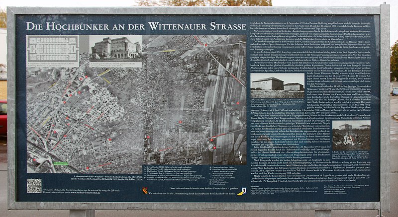 File:Gedenktafel Wittenauer Str 68 (Wittn) Hochbunker.jpg