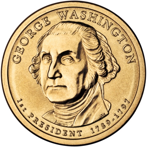 george washington coin wikipedia obverse presidential file wiki information wikimedia commons
