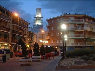 Nocturnal view of Getafe