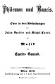 Gounod - Philémon et Baucis - three act german libretto, Vienna 1878