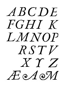 Italic capitals cut by Granjon, with additional swash 'A' and 'M' Granjon italic capitals.jpg