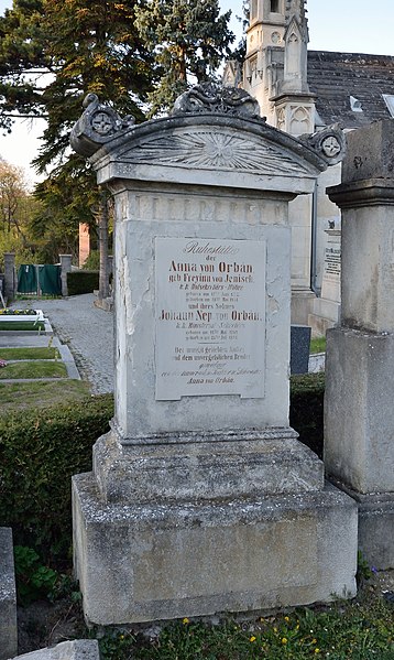 File:Grave of Anna von Orbán, Hietzinger Friedhof 01.jpg