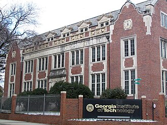 Guggenheim Aerospace Building on the Main campus of the Georgia Institute of Technology Guggenheim School of Aeronautics Building.jpg