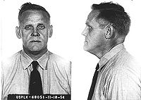 A jail mug shot of a man.