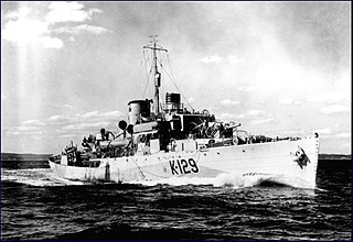 HMCS <i>Agassiz</i> Flower-class corvette
