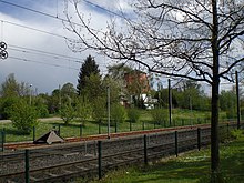 Mühlenberg mit U-Bahntrasse