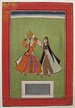 Heer Ranjha- Two Women, Jodhpur school, watercolor, Tokyo National Museum.JPG