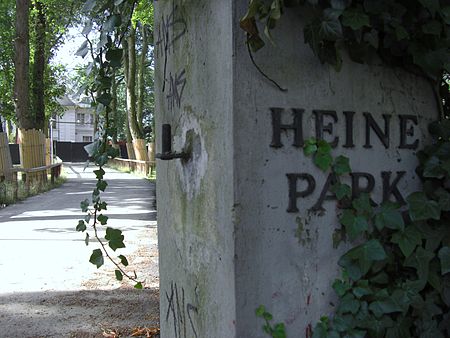 Heine Park Eingang