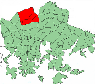 <span class="mw-page-title-main">Tuomarinkylä</span> Helsinki Subdivision in Uusimaa, Finland