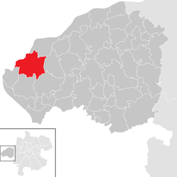 Hochburg-Ach - Carte