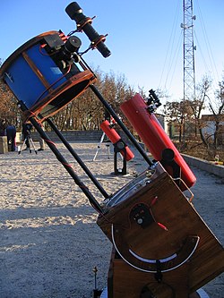 antrenament telescopic asupra vederii
