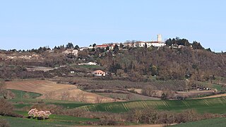 Le village vu du sud.