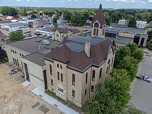 Houston County Courthouse in Caledonia