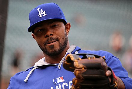 Kendrick with the Los Angeles Dodgers in 2015