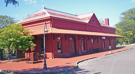 Hudson, NY, train station