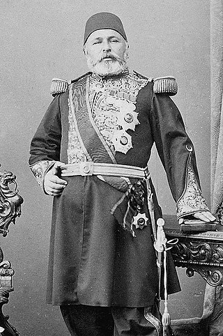 <span class="mw-page-title-main">Hüseyin Avni Pasha</span> Grand Vizier of the Ottoman Empire from 1874 to 1875