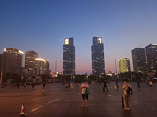 <span class="mw-page-title-main">Zhengzhou Greenland Central Plaza</span> Skyscraper in Zhengzhou, Henan, China