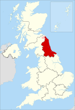 Карта местонахождения ITV Tyne Tees 2015.svg 