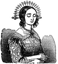 Lucia in un'illustrazione del 1840