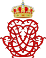 Imperial Monogram of Archduchess Sophie Friederike of Austria, Princess of Bavaria.svg