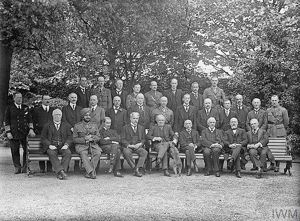 Lloyd George’s Imperial War Cabinet in 1918