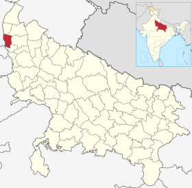 India Uttar Pradesh districts 2012 Baghpat.svg