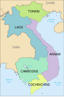 L’Annam commence à Thanh Hóa au nord et se termine à Bình Phước au sud