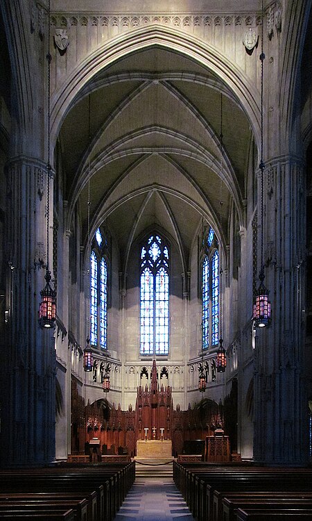 Toward the altar