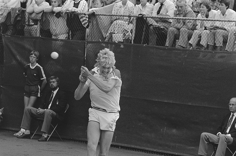 File:Internationaal tennis op het Melkhuisje in Hilversum, fin heren enkel, Carlsson , Bestanddeelnr 933-3862.jpg