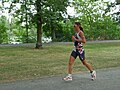 Chrissie Wellington quadruple championne du monde d'Ironman.