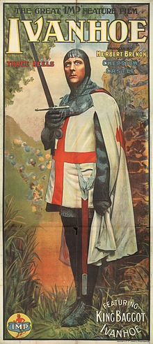 Poster for Ivanhoe (1913) Ivanhoe-Baggot-1913-Poster.jpg