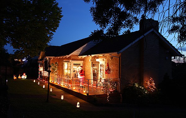 The Boulevard Christmas Lights.