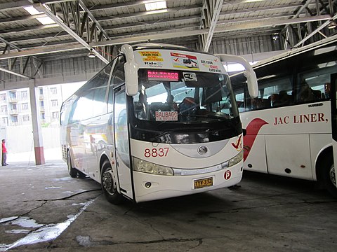 A JAC Liner Inc. bus in EDSA Kamias Terminal