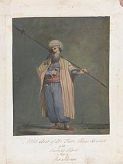 Noble Arab of the Tribe Beni-Koreish of the Family Harb at Beder-Hunein