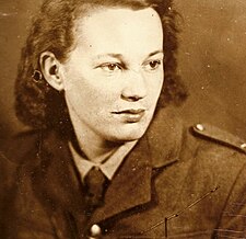 Jarmila Kaplanová Halbrštátova, foto z období 2. světové války