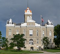 Jefferson County, Nebraska courthouse from E.JPG