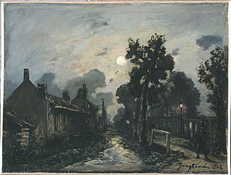 Une rue à Delft, le soir, 1868 Petit Palais, Paris