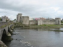 King John Castle in Limerick