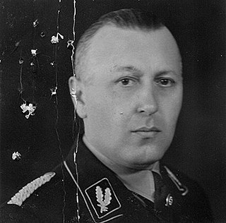 <span class="mw-page-title-main">Josef Fitzthum</span> German Waffen-SS commander, SS-Gruppenführer