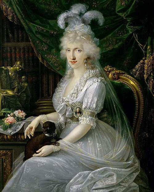 Portrait by Joseph Dorffmeister, 1797