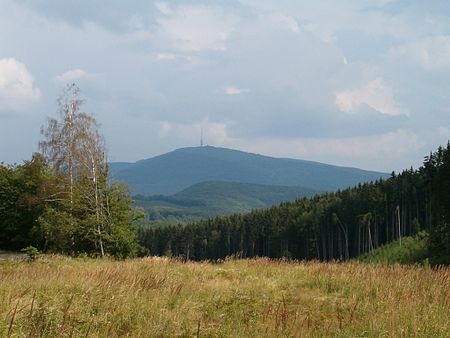 Kekes seen from the roadbend beneath Galya-teto Kekesteto.JPG