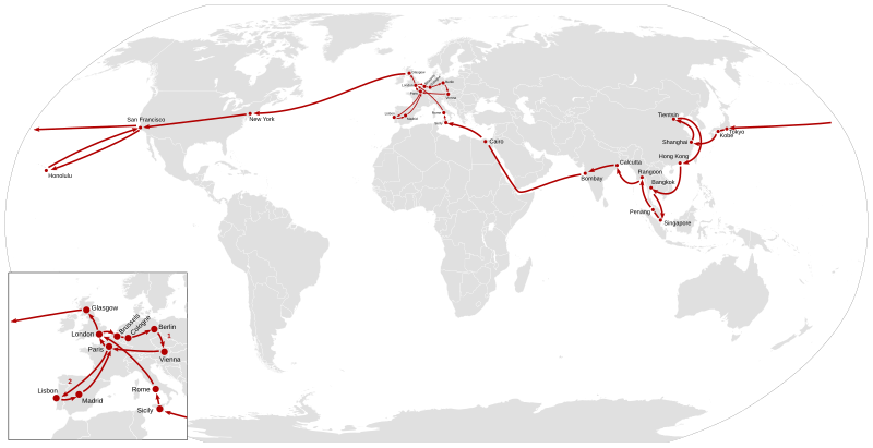 File:Kalakaua journey around the world.svg