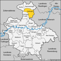Hettingen i Landkreis Sigmaringen
