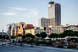 Het marktplein van Katowice