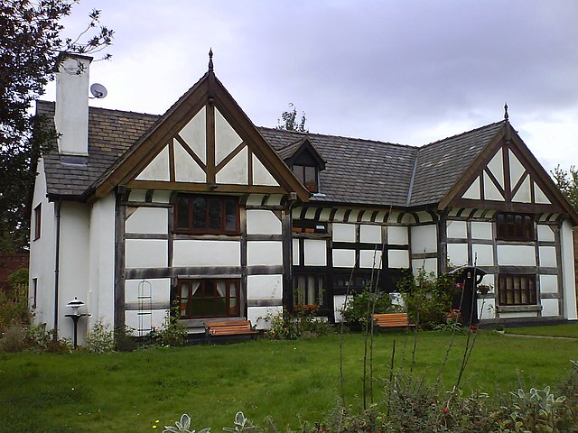 Kersal Cell, built in the 16th century, was a manor house built on the site of a Cluniac priory.
