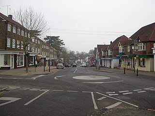 Hassocks village in West Sussex, England.