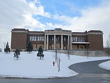 The old Keyser High School in January 2014