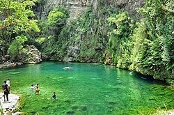 Pohled na jezero Khandowa