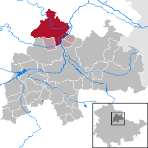 Poziția localității Kindelbrück