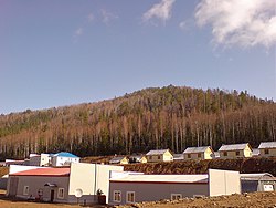 Kingash deposit (Geological exploration base) - Весна аднако - panoramio - cropped.jpg